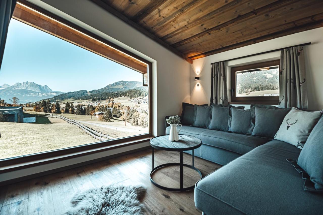 Hotel Chalets Grosslehen Fieberbrunn Exteriér fotografie