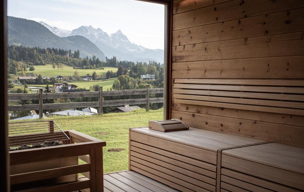 Hotel Chalets Grosslehen Fieberbrunn Exteriér fotografie