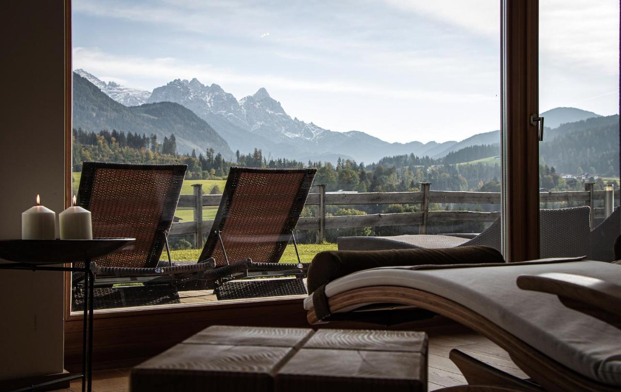 Hotel Chalets Grosslehen Fieberbrunn Exteriér fotografie