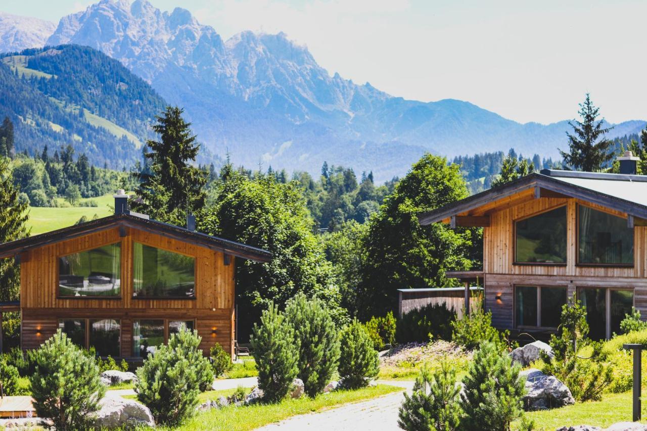 Hotel Chalets Grosslehen Fieberbrunn Exteriér fotografie