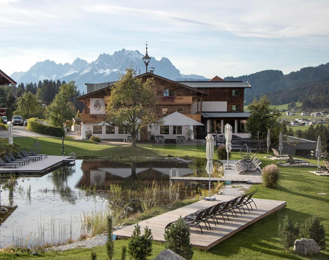 Hotel Chalets Grosslehen Fieberbrunn Exteriér fotografie