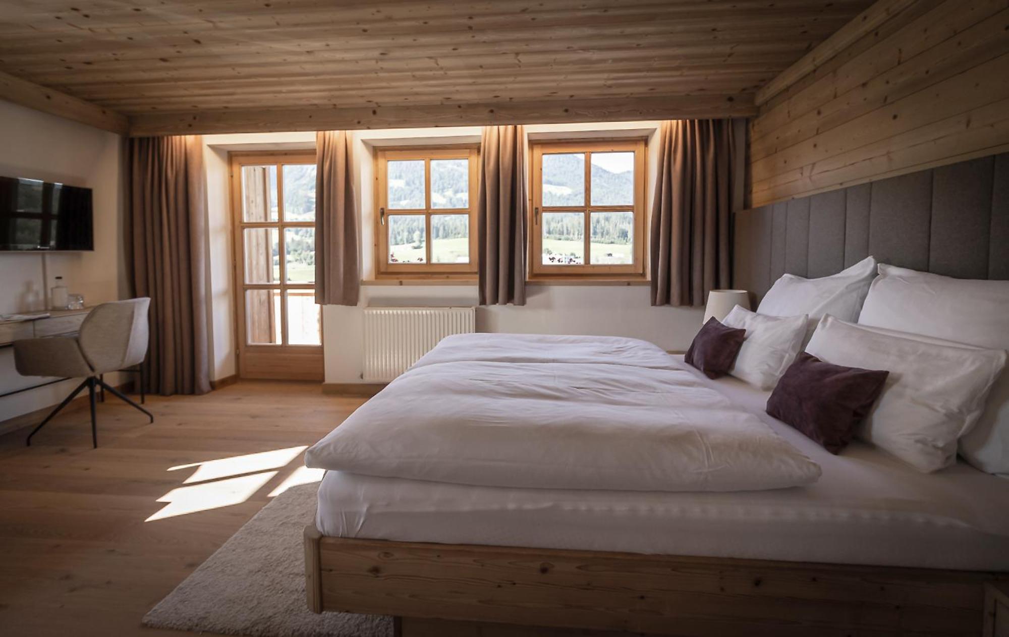 Hotel Chalets Grosslehen Fieberbrunn Exteriér fotografie