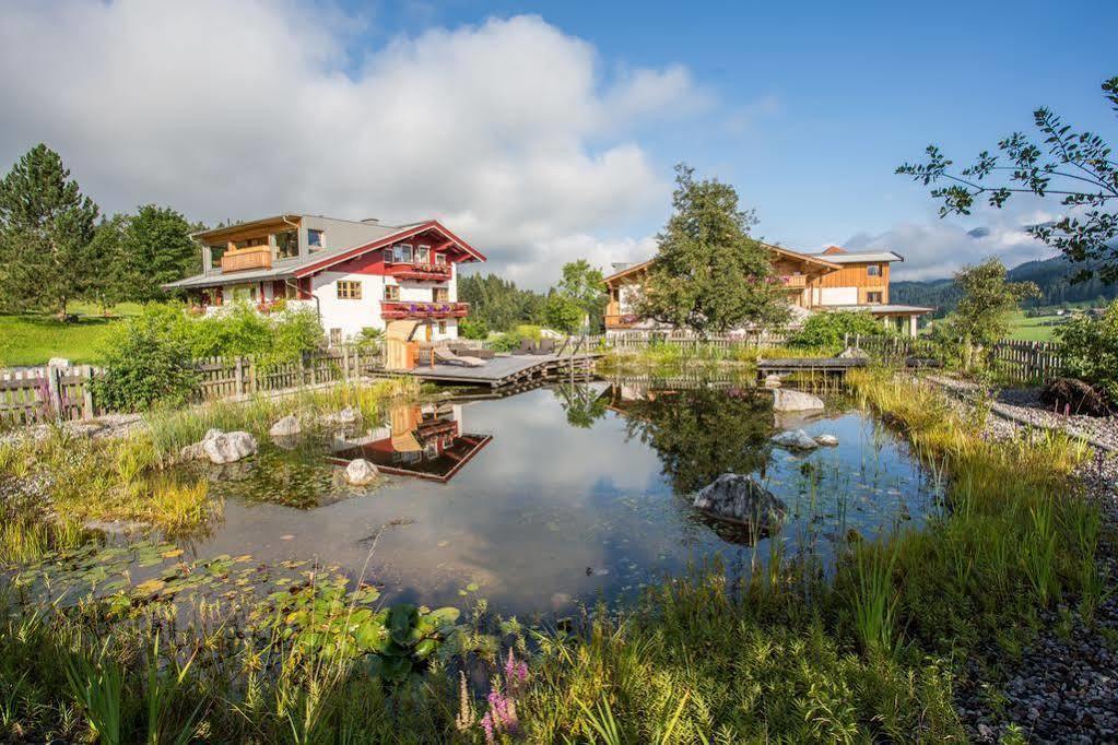Hotel Chalets Grosslehen Fieberbrunn Exteriér fotografie