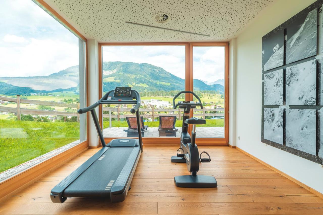 Hotel Chalets Grosslehen Fieberbrunn Exteriér fotografie