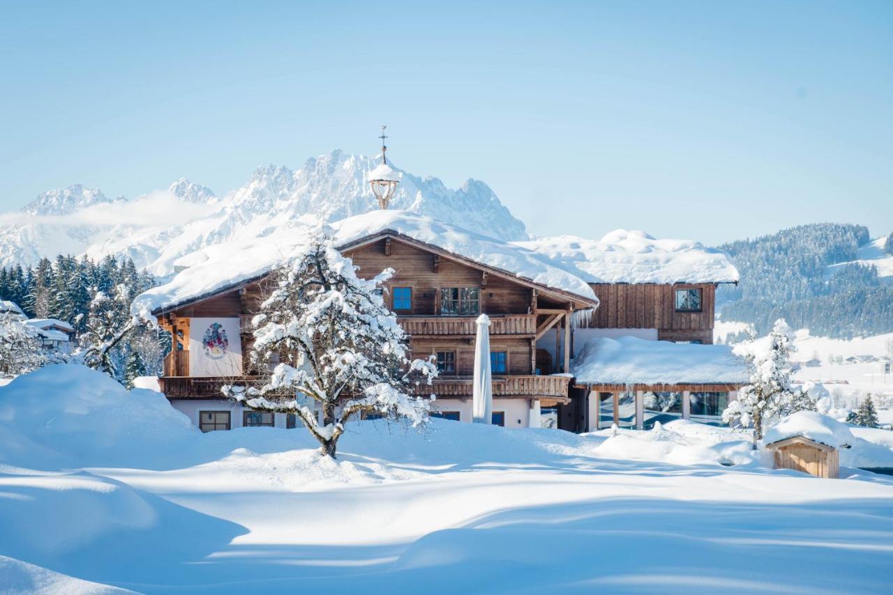 Hotel Chalets Grosslehen Fieberbrunn Exteriér fotografie